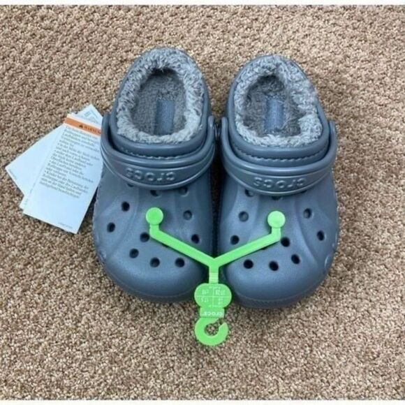 Crocs grey Baya Lined Clog - Picture 2 of 7